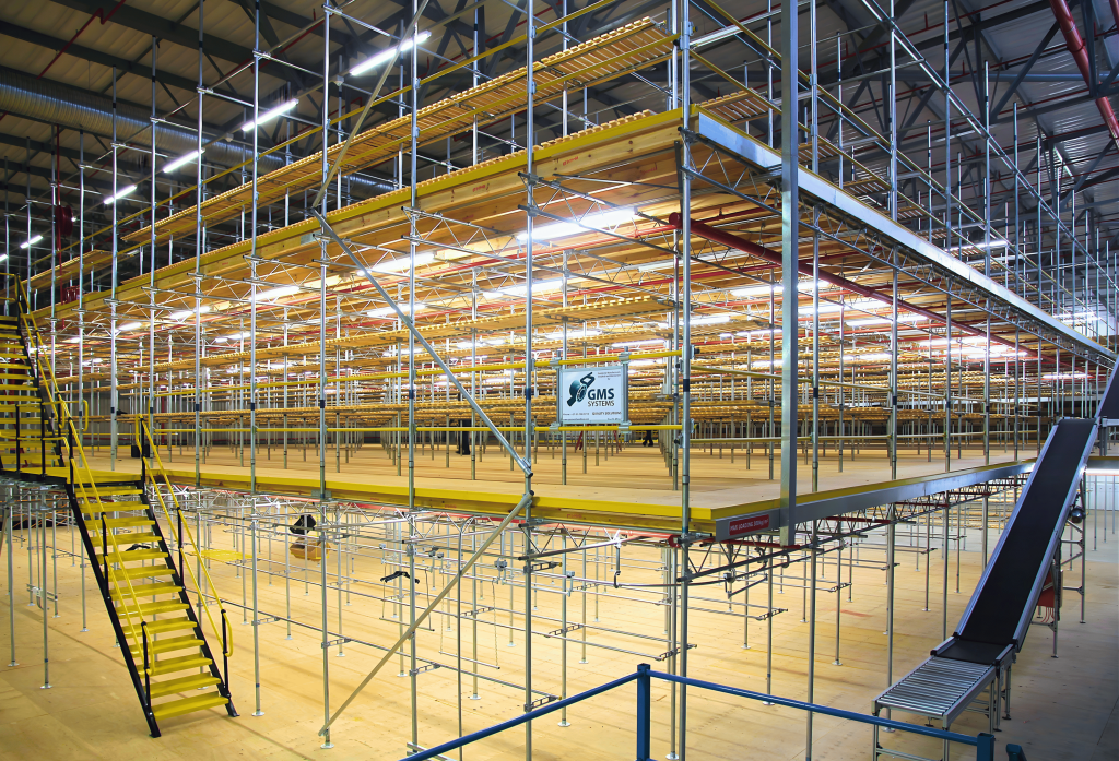 Tech Mezz Space Frame Mezzanine - GMS Systems