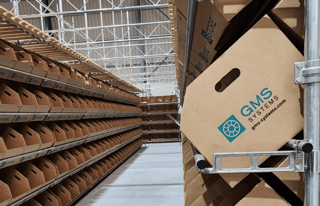 Inclined Carton Storage
